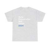 "Vote Prosecutor not felon" Unisex Heavy Cotton Tee