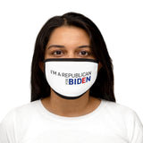 "I'm a Republican for Biden" Face Mask