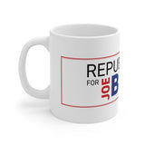 "Republicans for Joe Biden" Coffee Mug