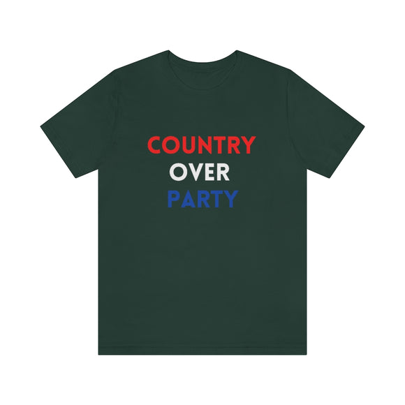 Copy of country over party T shirt